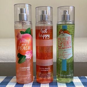 BBW peach spray set 🍑